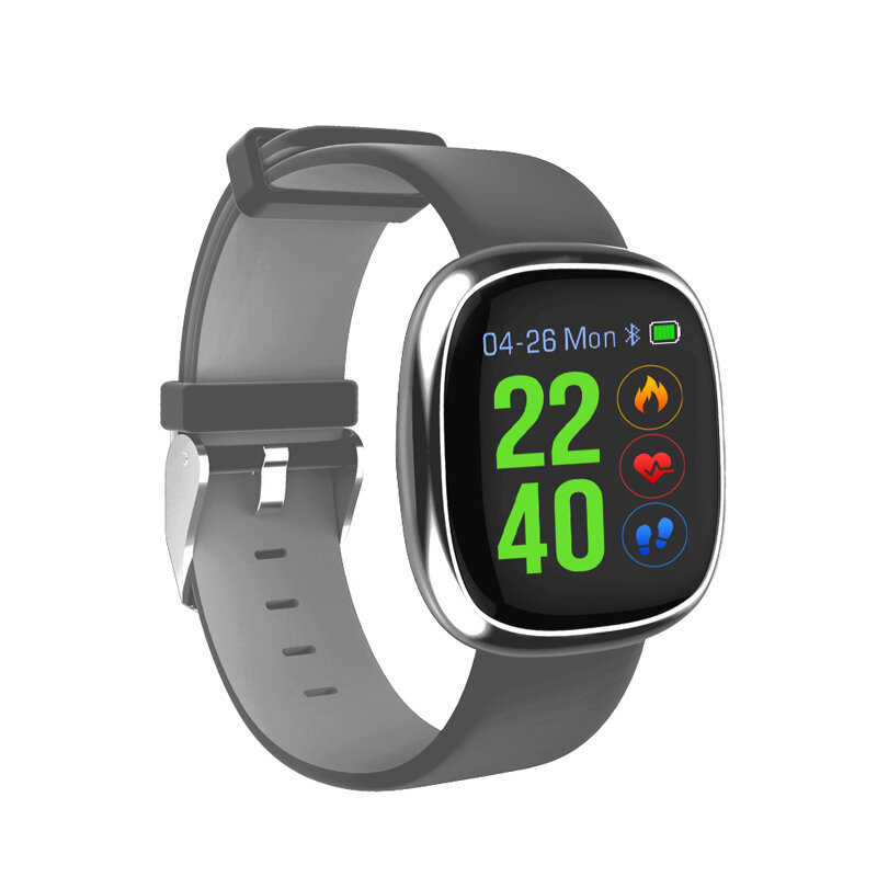XANES® P2 1'' TFT Color Screen IP67 Waterproof Smart Watch Heart Rate Monitor Remote Control Camera Fitness Exercise Sports Bracelet
