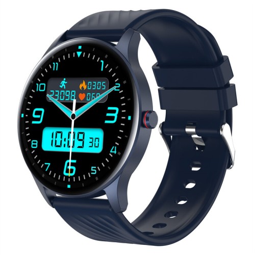 YK02 1.43inch HD Screen bluetooth Call Non-invasive Blood Glucose Measurement HRV Metto Function Heart Rate Blood Pressure SpO2 Monitor Music Playback Multi-sport Modes IP67 Waterproof Smart Watch