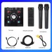 100W Power Amplifier bluetooth Amplifier HIFI Lossless Audio HDMI ARC OPT Wireless Karaoke Amplifier with Microphones for TV Phone Speaker