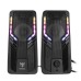 ONIKUMA G6 Computer Speaker 5W*2 Multimedia Speaker with 2.0 Channel HIFI Sound 360° Surround Sound RGB Light