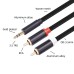 RCA Cable 3.5mm To 2RCA Audio Line Gold Plated 3.5mm Jack for Phone Home Theater 2RCA Aux Cable Male to Male 1M 1.8M 3M