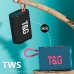 TG396 bluetooth 5.3 Speaker Wireless Speaker 45mm Drivers Stereo RGB Light TWS IPX7 Waterproof Hands-free Call Outdoors Portable Speaker