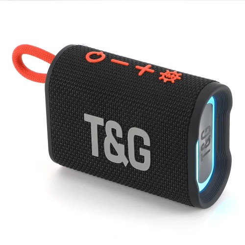 TG396 bluetooth 5.3 Speaker Wireless Speaker 45mm Drivers Stereo RGB Light TWS IPX7 Waterproof Hands-free Call Outdoors Portable Speaker