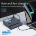 Bakeey WLX-H11 72W 7-Port USB PD Charger 3USB-C+USB-A+3AC Wireless Fast Charger Desktop Charging Station EU Plug for iPhone 15 14 13 for Huawei Mate60 Pro for Xiaomi 14pro