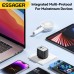 [GaN Tech] ESSAGER ES-CD39 33W 2-Port USB PD Charger USB-A+USB-C QC4.0 PD3.0 PPS FCP AFC iP2.4A Fast Charging Wall Charger Adapter EU Plug US Plug for iPhone 15 14 13 for Huawei Mate60 for Xiaomi 14pro for Oppo Find X7