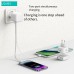 [GaN Tech] USAMS US-CC202 PD35W 2-Port USB PD Charger Dual 17.5W Type-C Fast Charging Wall Charger Adapter EU Plug for iPhone 15 15 Plus 15 Pro 15Pro Max for Huawei Mate60 Pro for Xiaomi 13pro for Samsung Galaxy S23