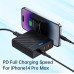 Mcdodo CH-1802 100W 4-Port USB PD Charger Dual Type-C+Dual USB-A PD QC3.0 FCP SCP AFC Apple 2.4A BC1.2 Fast Charging Desktop Charging Station EU Plug with 1.5M AC Cable