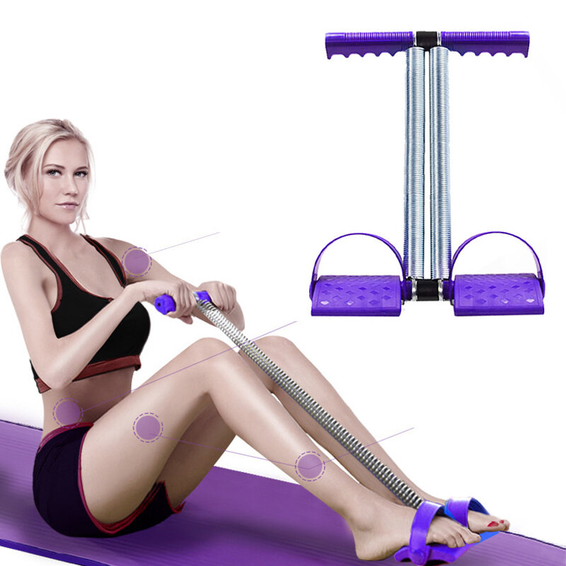 Multifunctional Pedal Puller Sit-ups Arm Muscles Training Home Fitness Pull Rope Spring Exerciser