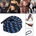 Power Guidance Battle Rope 25/38 MM Wide Polyester 9M/12M/15M/ Long Exercise Vibration Ropes Gym Muscle Building Ropes