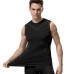 TENGOO Gym Sports Shirt Sleeveless Quick-dry High Elastic Printing Fashion Fitness Sportswear for Running Hiking Fashing Body Building Workout