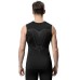 TENGOO Gym Sports Shirt Sleeveless Quick-dry High Elastic Printing Fashion Fitness Sportswear for Running Hiking Fashing Body Building Workout