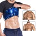 TENGOO Men Sauna Sweat Vest Hot Compression Shirts Fitness Training Slimming Body Shaper Waist Trainer Gym Exercise Versatile Shaper Suit