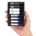 Astrolux® NC08 8 Slot Intelligent Charger For Ni-MH/Ni-Cd/Li-ion AA AAA 1.5V 14500 10440 Battery Type-C 2A Max Charging Speed Quick Charger For LED Flashlight Torch Home Tools RC Kids Toys