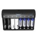 Astrolux® NC08 8 Slot Intelligent Charger For Ni-MH/Ni-Cd/Li-ion AA AAA 1.5V 14500 10440 Battery Type-C 2A Max Charging Speed Quick Charger For LED Flashlight Torch Home Tools RC Kids Toys