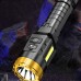 BIKIGHT 885 LED+COB 500m Long Range Strong ABS Housing Flashlight With COB Side Light Type-C USB Rechargeable Portable LED Torch Lamp Powerful Spotlight
