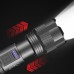 BIKIGHT XHP50 1800lm Powerful Long Range Zoomable Flashlight Kit with 18650 Li-ion Battery USB Rechargeable & Power Display Mini Torch Focus Adjustable Tactical Light
