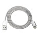 2 in 1 USB to iP/Micro Magnetic Charging Data Cable For iphone X 8/8Plus For Samsung S8 For Xiaomi Redmi Note