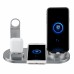 4 In 1 Qi Wireless Charger Phone Charger Watch Charger Earbuds Charger for Qi-enabled Smart Phones for iPhone for Samsung Apple Watch Apple AirPods Pro