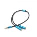 Bakeey 3.5mm One Point Two Audio Cable One Drag Two Headphone Cable