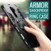 Bakeey Armor Shockproof Magnetic with 360 Rotation Finger Ring Holder Stand PC Protective Case for Xiaomi Redmi 9 Non-original