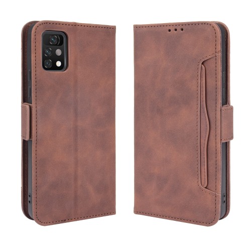 Bakeey for Umidigi A11 Pro Max Case Magnetic Flip with Multiple Card Slot Wallet Folding Stand PU Leather Shockproof Full Cover Protective Case