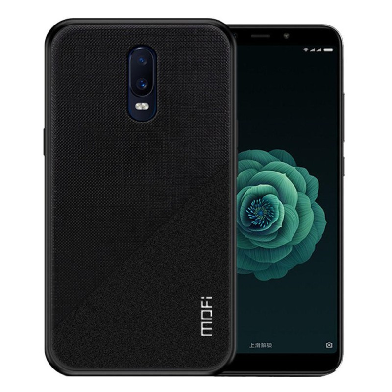 Mofi Shockproof Anti-fingerprint Hard PC + Soft TPU Back Cover Protective Case for OnePlus 6T