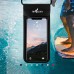 TRAVELSKY IPX8 Waterproof Phone Bag Touch Screen Underwater Swimming Diving Phone Pouch for iPhone Huawei Xiaomi below 6.5 inch Non-original