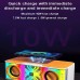 10W bluetooth 5.3 Speaker Portable Speaker Twin Turbo Metal Diaphragm Subwoofer RGB Light 1200mAh Wireless Power Bank Outdoors Wireless Speaker