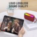 5W bluetooth 5.0 Speaker Portable Speaker Quad Drivers Deep Bass RGB Light TWS 800mAh Hands-free Call Outdoors Wireless Speaker