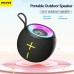 Awei KA19 Portable Speaker bluetooth 5.3 Speaker 66mm Horn 360° Stereo Surround Sound RGB Light Outdoors Wireless Speaker