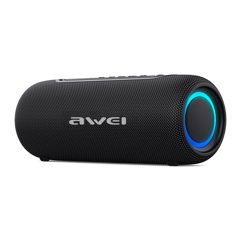 Awei KA8 Wireless bluetooth 5.3 Speaker Portable Speaker 360° Surround Stereo Deep Bass RGB Light TWS 2000mAh Outdoors Wireless Speaker