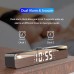 Bakeey G2 Alarm Clock bluetooth Speaker With LED Digital Display Wired Wireless Home Theater Surround Sound Bar