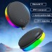 EBS-310 Mini bluetooth 5.3 Speaker Portable Speaker Bass RGB Light TWS Hands-free Call IPX5 Waterproof Outdoors Handheld Speaker with Lanyard