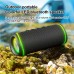 EBS-609 bluetooth 5.3 Speaker Dual Speaker+Dual Diaphragm Deep Bass RGB Light Hands-free Call Outdoors Portable Speaker