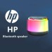 HP S02 bluetooth Speaker Desktop Speaker Stereo Bass RGB Light TWS Hands-free Call Wireless Speaker