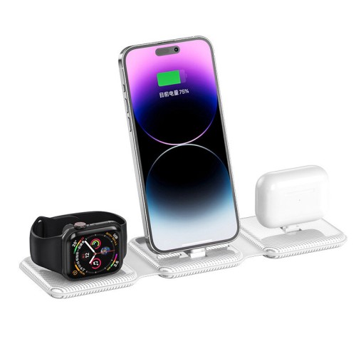 A75 10W 7.5W 5W Wireless Charger Fast Wireless Charging Pad for Qi-enabled Smart Phones for iPhone 13 14 14Pro 14 Pro Max for iWatch for Airpods