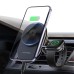 Bakeey S17 15W Semiconductor Refrigeration Car Wireless Charger Stand Car Air Vent Outlet Charger Bracket for Qi-enabled Smart Phones for iPhone 12 13 14 14Pro for Huawei Mate50 for Samsung Galaxy S23 for Apple Watch