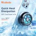 Mcdodo CH-212 15W 10W 7.5W 5W Wireless Charger Fast Wireless Charging Pad for Qi-enabled Smart Phones for iPhone 12 13 14 14Pro 14Pro Max for Huawei Mate50 for Samsung Galaxy S23 for Xiaomi 13pro