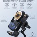 S12 15W 10W 7.5W 5W Wireless Charger Fast Wireless Magnetic Car Charger Air Outlet Clip Bracket for Qi-enabled Smart Phones for iPhone 12 13 14 14 Pro for Huawei Mate50 for Samsung Galaxy S23 for Apple Watch for Airpods