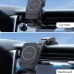 S12 15W 10W 7.5W 5W Wireless Charger Fast Wireless Magnetic Car Charger Air Outlet Clip Bracket for Qi-enabled Smart Phones for iPhone 12 13 14 14 Pro for Huawei Mate50 for Samsung Galaxy S23 for Apple Watch for Airpods