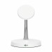 T269 15W 10W 7.5W 5W Dual Wireless Charger Fast Wireless Charging Pad for Qi-enabled Smart Phones for iPhone 12 13 14 14 Pro for Wireless Earbuds for Apple Watch