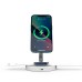 T269 15W 10W 7.5W 5W Dual Wireless Charger Fast Wireless Charging Pad for Qi-enabled Smart Phones for iPhone 12 13 14 14 Pro for Wireless Earbuds for Apple Watch