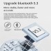 AGETUNR S53 TWS Earbus Wireless bluetooth Earphone 13mm Moving Coil Stereo Bass Digital Display Low Gaming Delay Semi-in-ear Sport Headphone