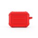 Bakeey Armor Soft Silicone Waterproof Shockproof Earphone Storage Protective Case with keychain for Apple Airpods 3 Airpods Pro 2019