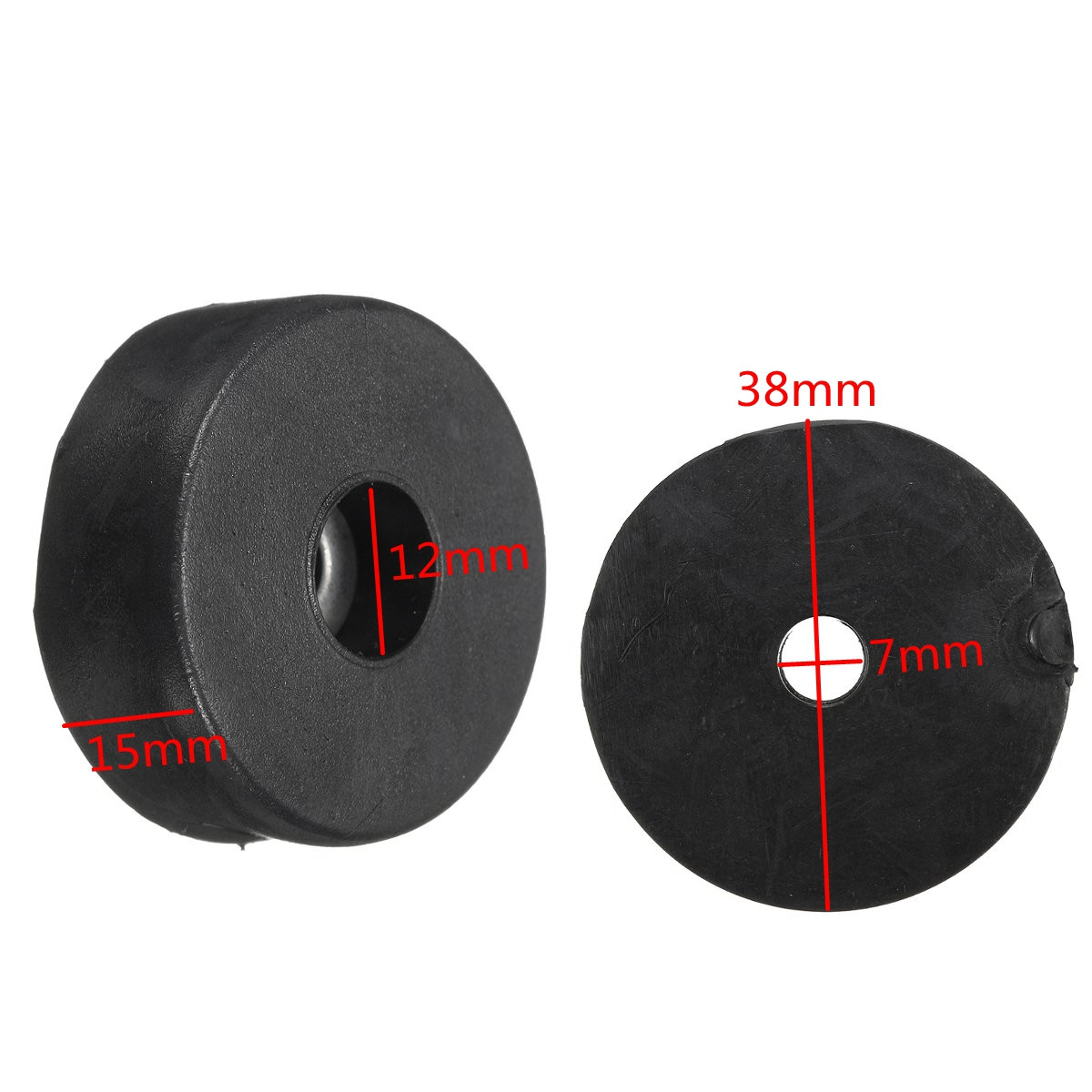 38mmx15mmHifiSpeakerCabinetsRubberFeetBumpersDamperPadBaseCase-1277914-6