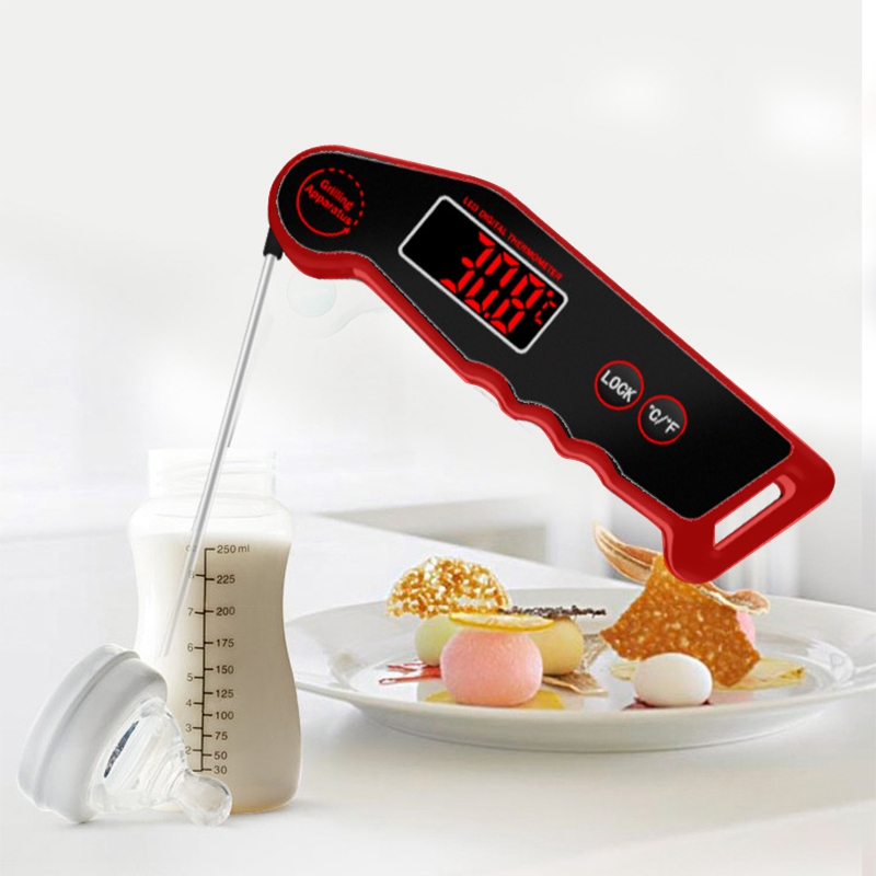 BakeeyLEDMeatThermometerDigitalThermometerFastReadingin3SecondswithBacklightandCalibrationForKitchen-1769168-7