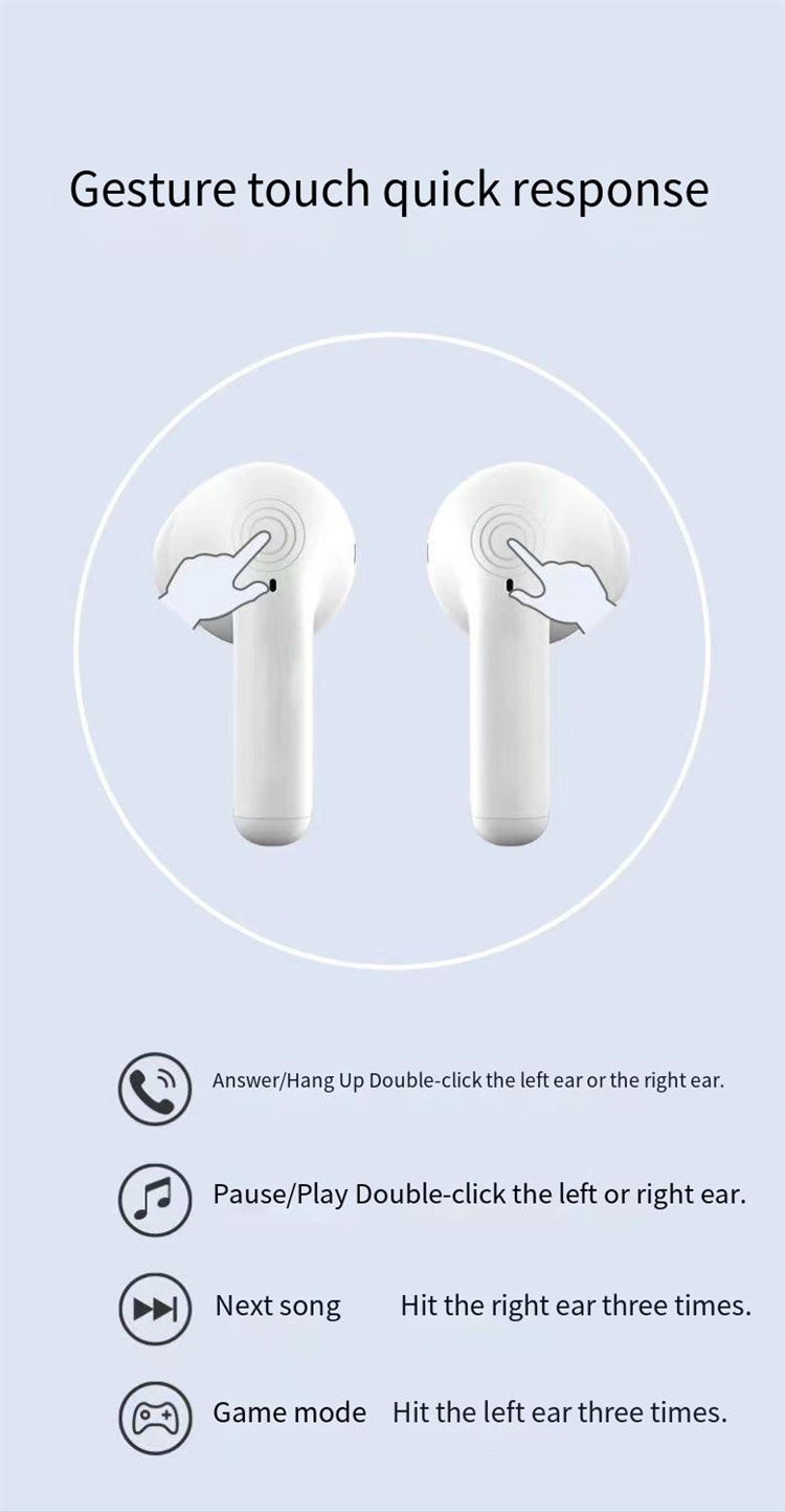 EDIFIERAtombudsTWSbluetooth53Earphone13mmDriversHiFiStereoLowGamingLatencyAICallNoiseCancellingSemi-2005708-12