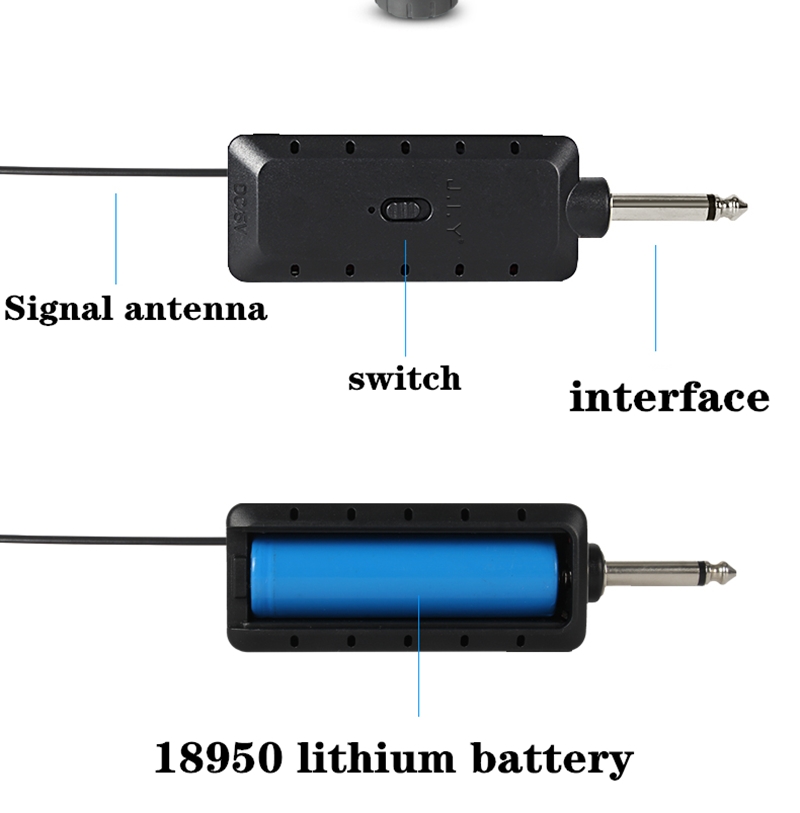 LEORYE82WirelessMicrophoneVHFProfessionalMicTransmitterReceiverDJForSquareSpeakerMixerLiveSoundCardK-1872473-10