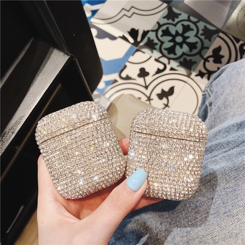 Luxury3DDiamondGlitterBlingbluetoothWirelessEarphoneProtectiveCaseCoverforAirPods12forAirpodsPro3-1648017-2