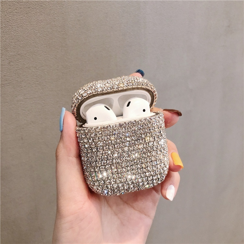 Luxury3DDiamondGlitterBlingbluetoothWirelessEarphoneProtectiveCaseCoverforAirPods12forAirpodsPro3-1648017-6